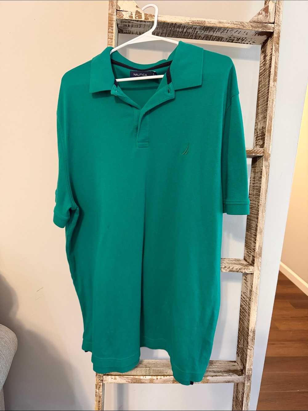 Nautica Men's Teal Polo Shirt